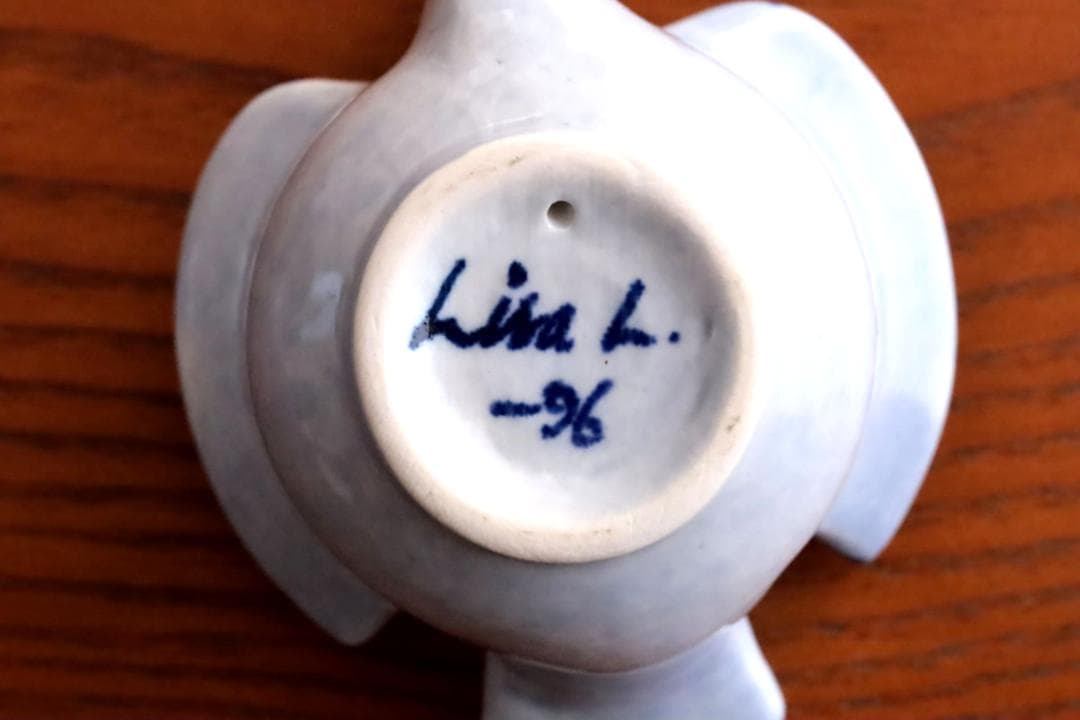 Lisa Larson リサラーソン キャンドルスタンド 鳩 76248