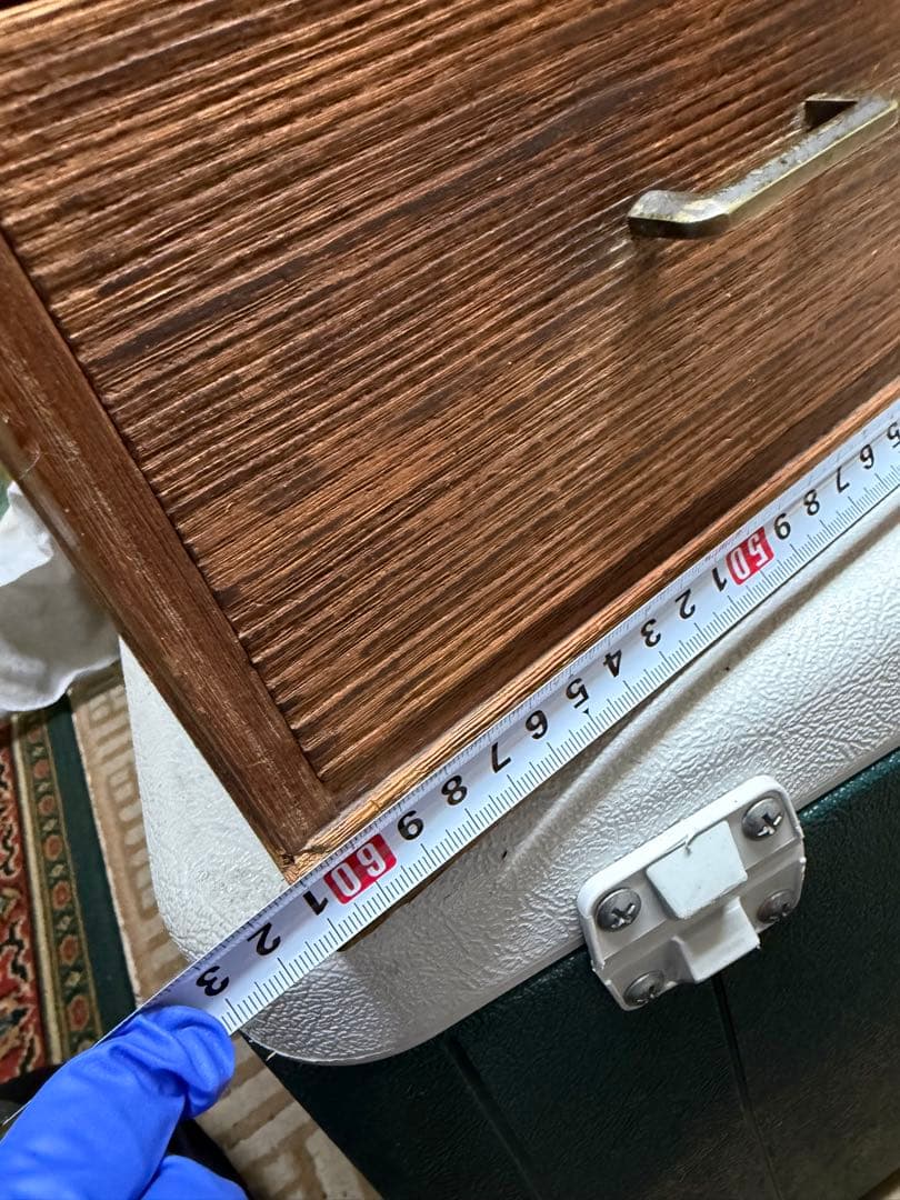 昭和レトロ 茶タンス 水屋箪笥 引き出し付き たのめるメルカリ便