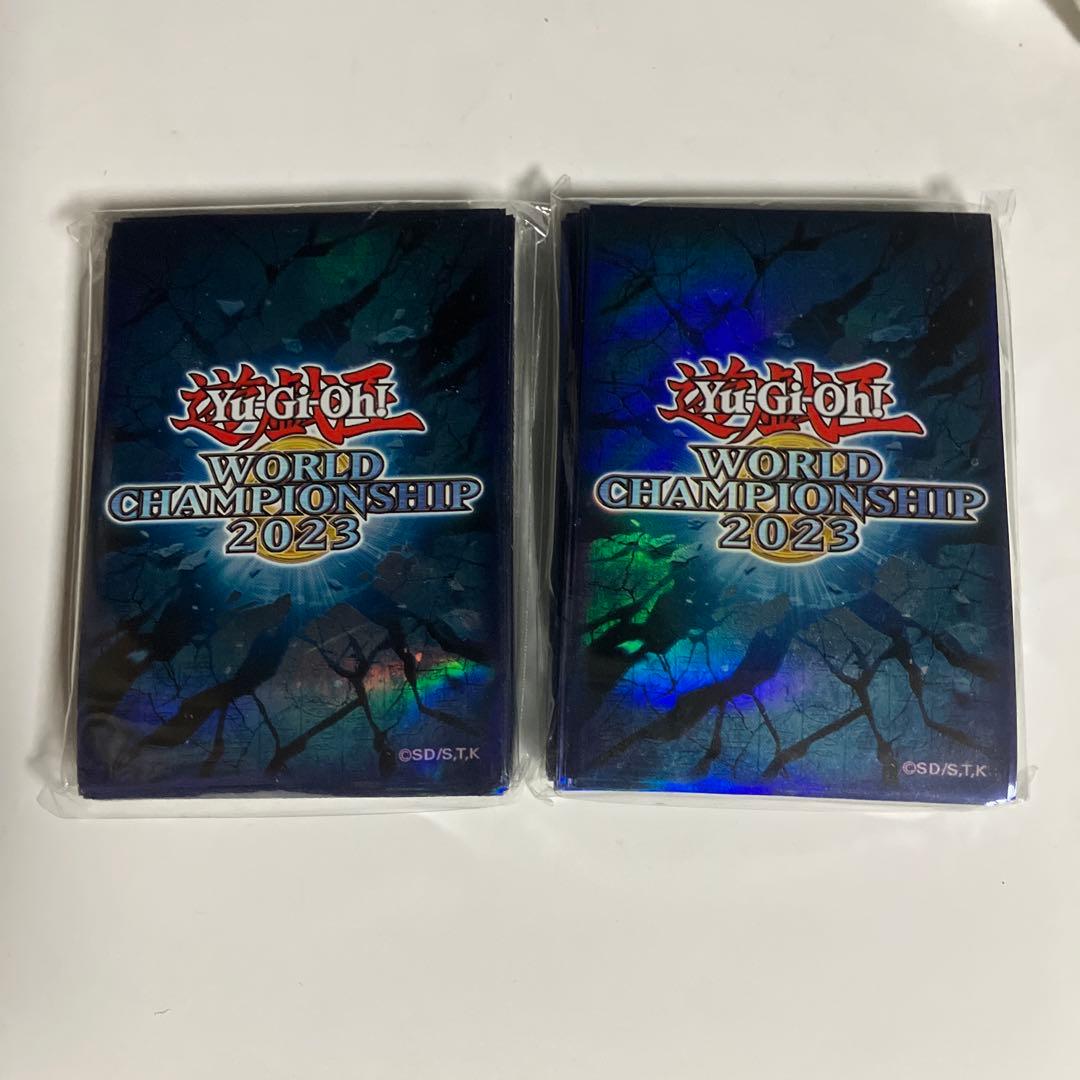 未開封 遊戯王 WCS 2023 青 100枚入り スリーブ - メルカリ
