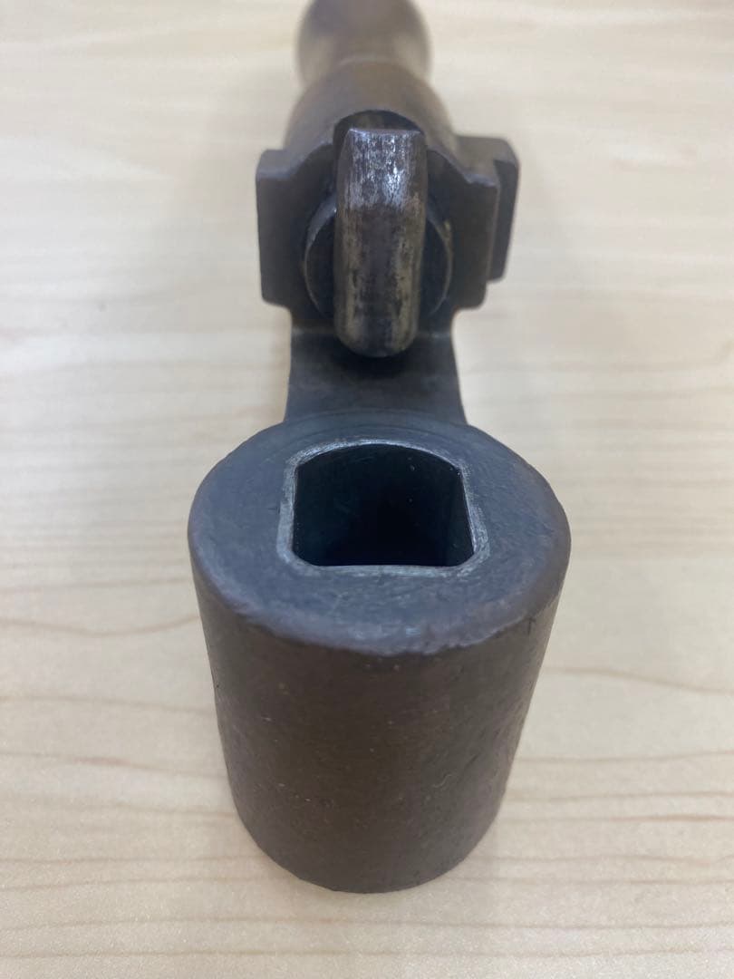 ◎⭐︎ 国鉄 ブレーキハンドル 木製グリップ 鉄道放出品 昭和レトロ