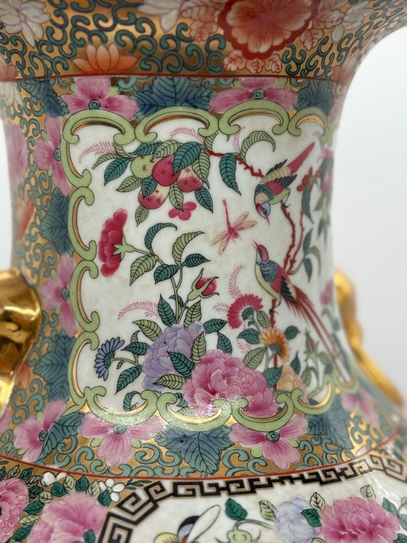 中国 粉彩 人物紋大瓶 大清乾隆年製銘 送料込み250609 - メルカリ