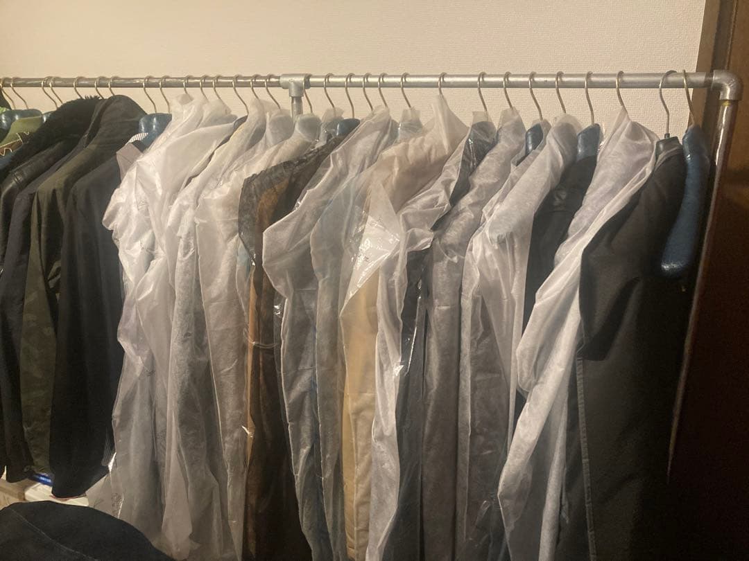 洋服 パイプハンガーラック ガス管 幅1790 高さ1530