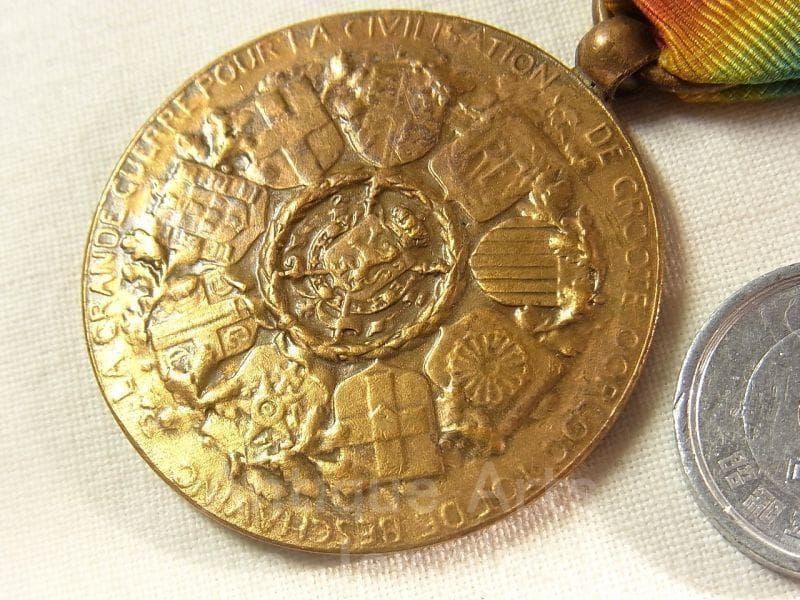 《m6464》ベルギー ヴィンテージ 勝利の女神 ブロンズメダル １９４０年代末