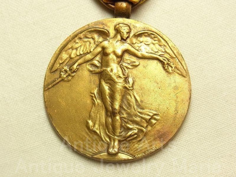 《m6464》ベルギー ヴィンテージ 勝利の女神 ブロンズメダル １９４０年代末