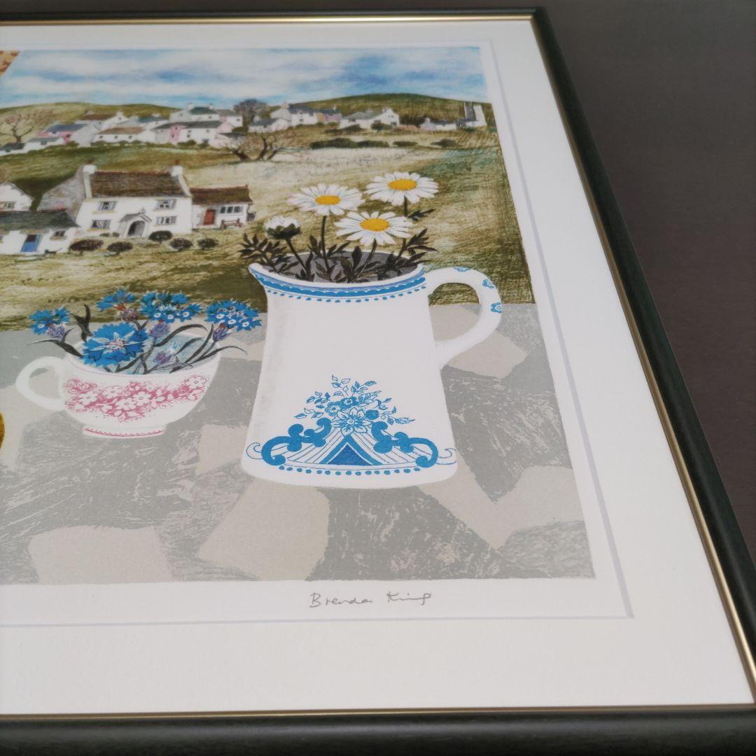 ブレンダ キング リトグラフ【新品】額装☆直筆サイン・エディション有り☆限定版画