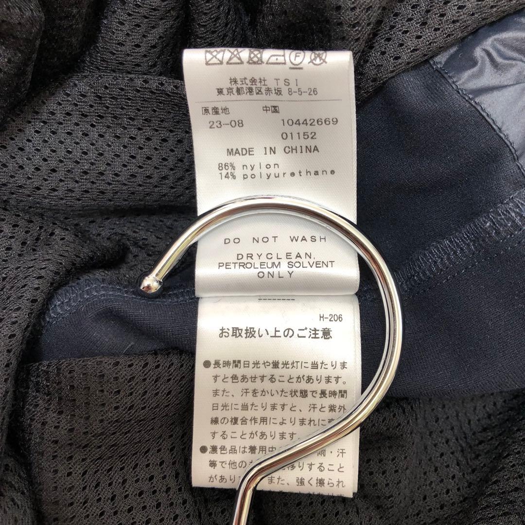 PEARLY GATES ロゴ ロング フーディコート 1 ネイビー