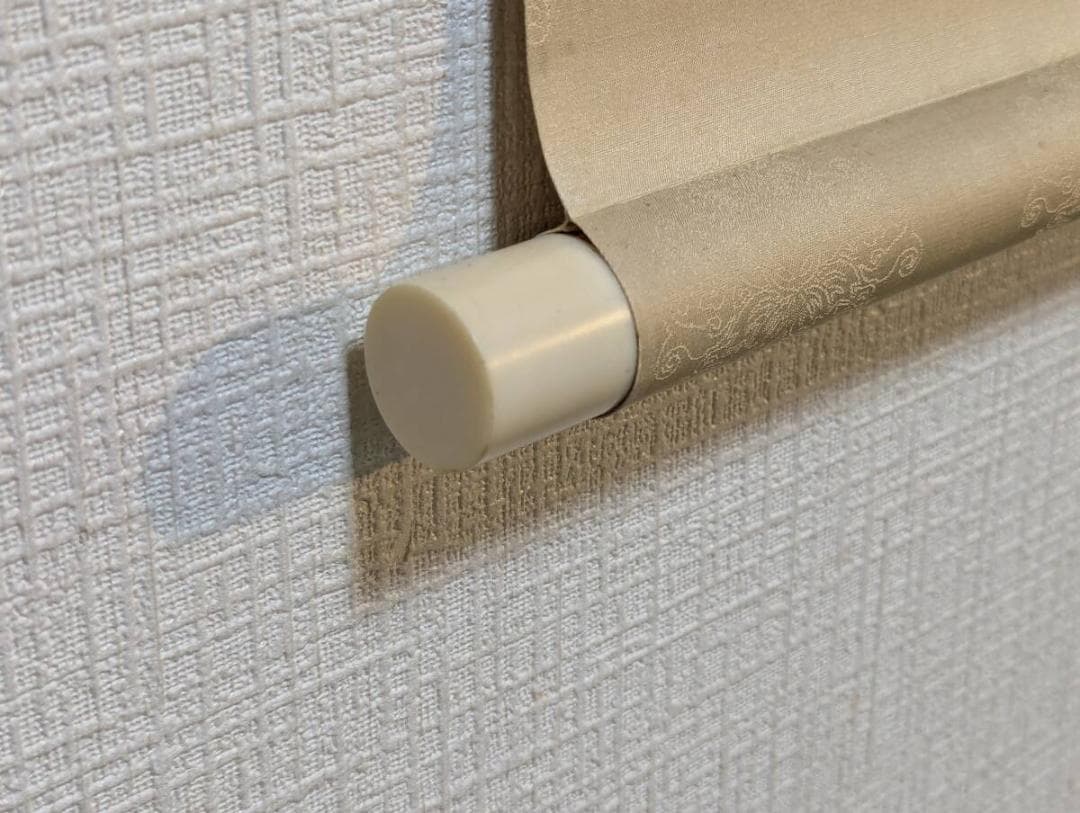 【真作】掛軸　梶喜一　鯉　日展作家　鯉の名手　古美術　二重箱入　U25