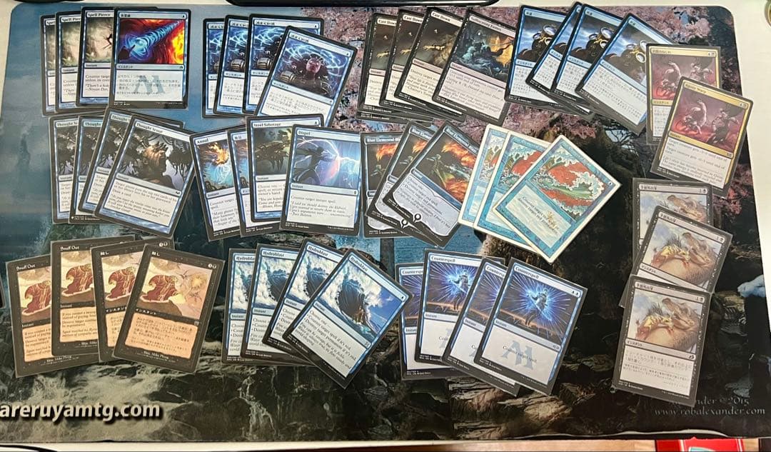 か*ん様 MTG パウパー3つデッキ+パーツ