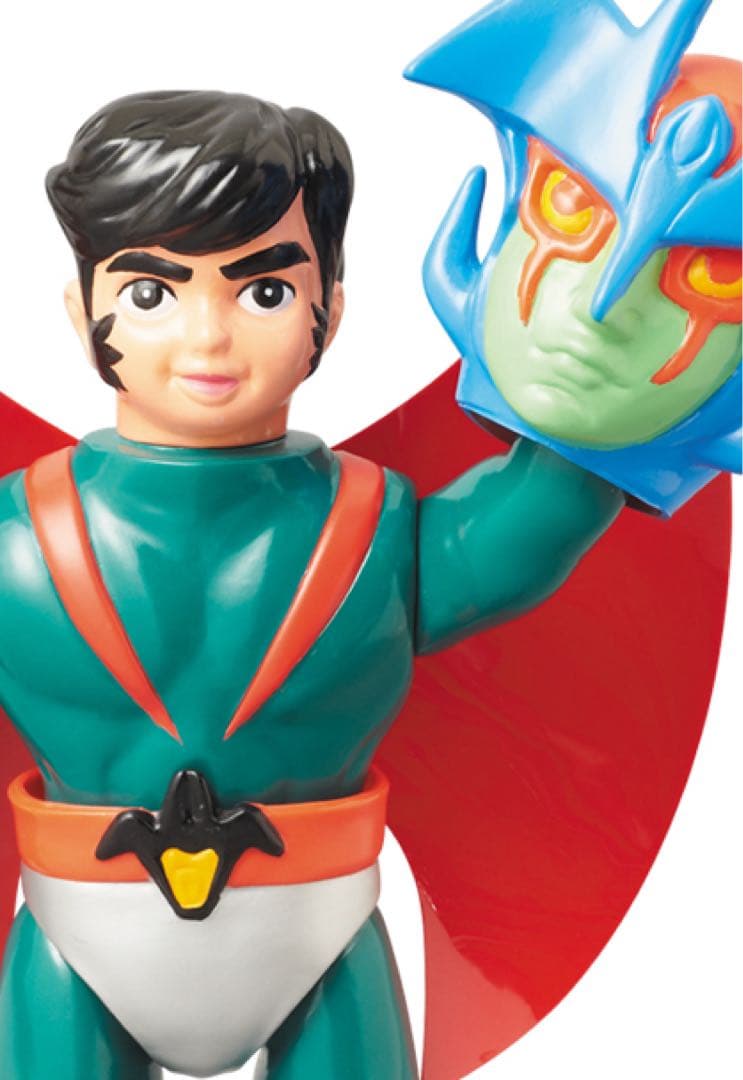 デビルマン 1972復刻デザイン版 ソフビ メディコムトイ 面取れ