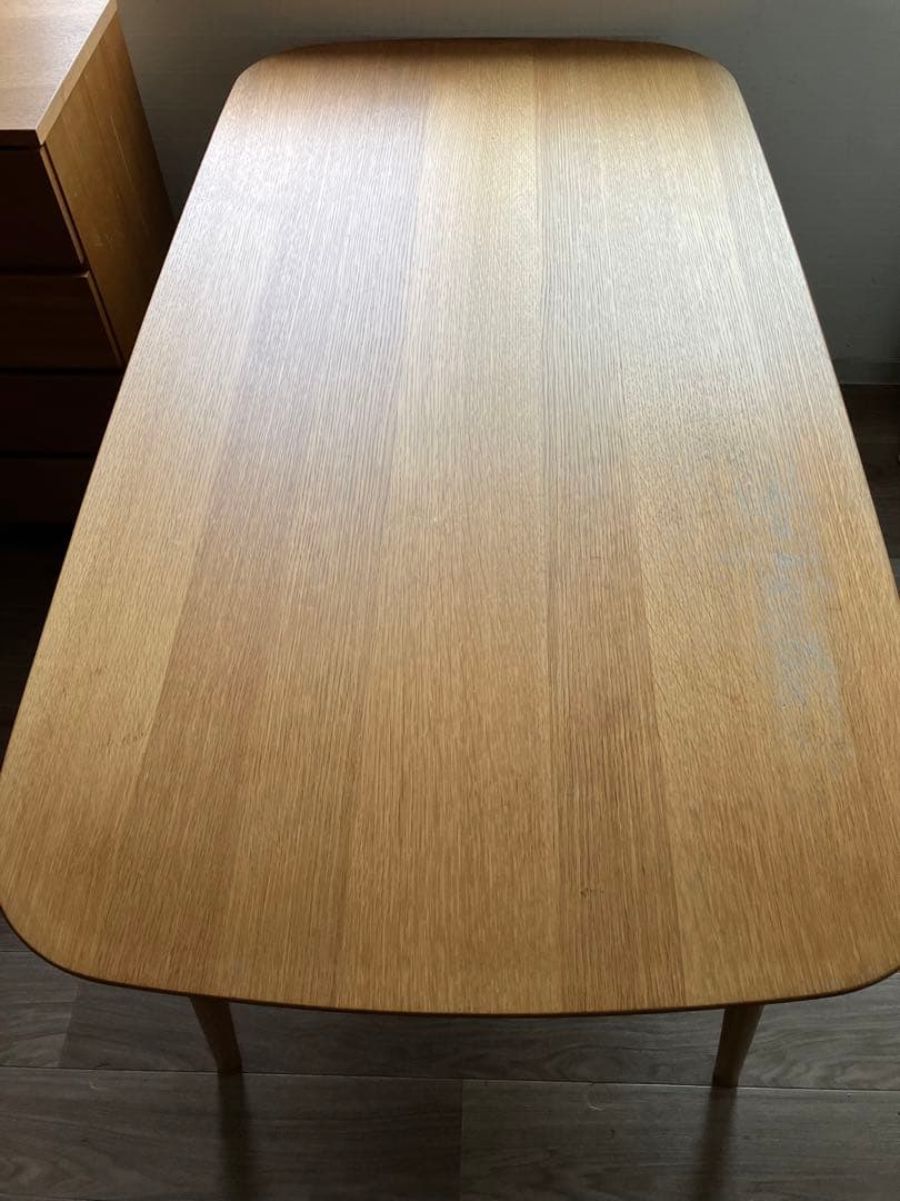 廃盤　無印良品　オーク無垢材テーブル　made in japan