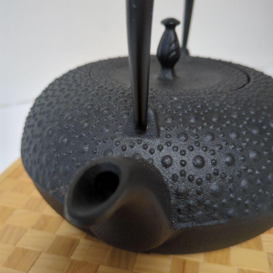 及源　南部鉄器　盛栄堂　IH対応　鉄瓶　東雲亀甲　1.2Ｌ