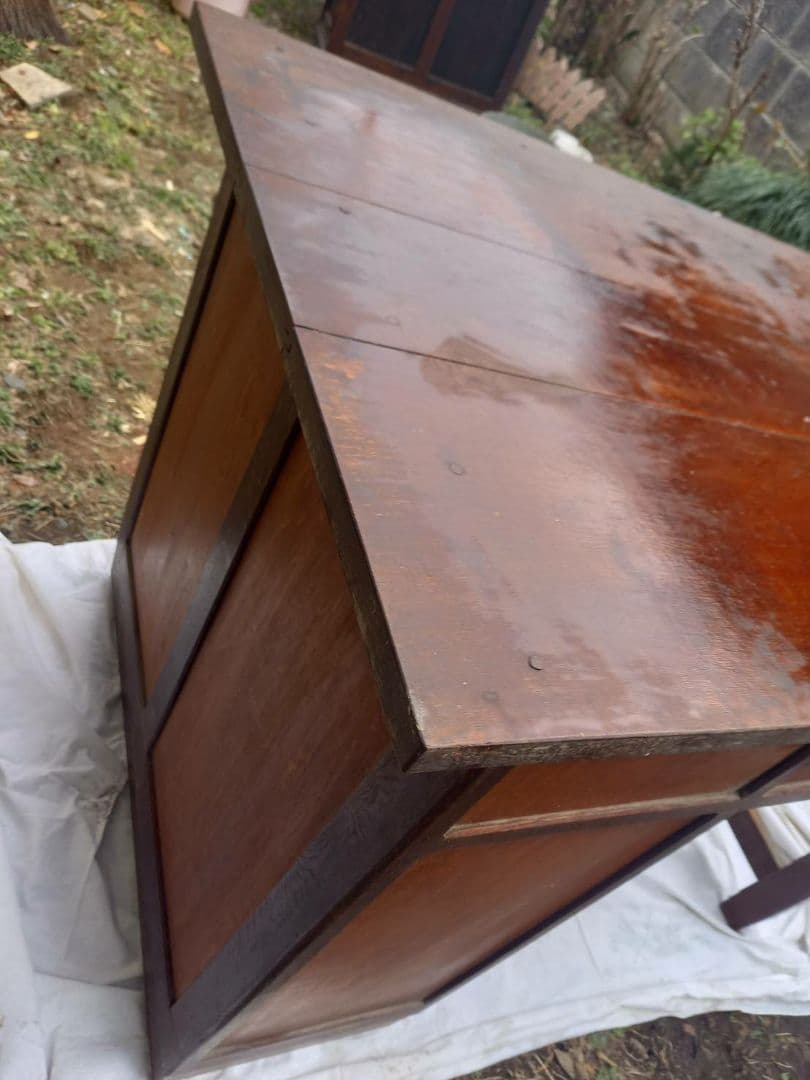 アンティーク家具 昭和レトロ 学習机 片袖机 骨董品の通販はau PAY