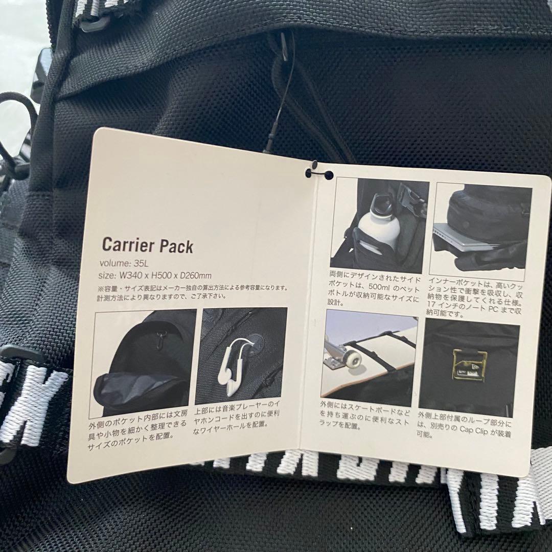 【未使用】キックスシックス×ニューエラ コラボ バックパック　リュック　35L