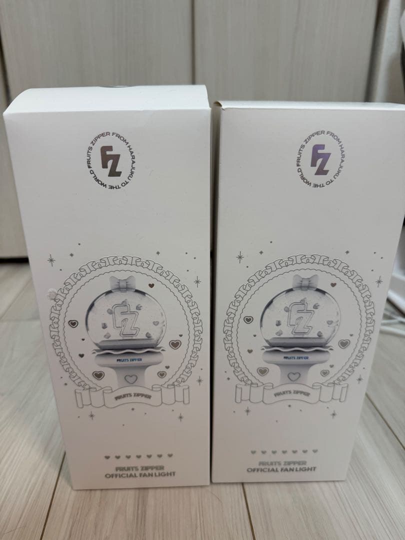 2本セット】FRUITS ZIPPER OFFICIAL FAN LIGHT