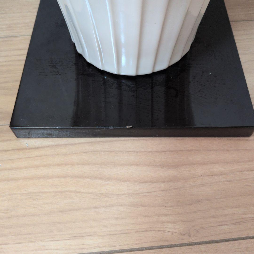 白磁面取壺 山本伸之 約37センチ