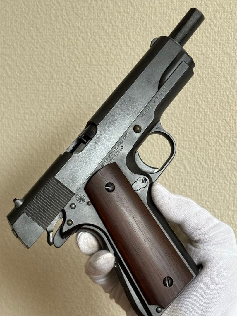 MGC コルト M1911A1 HW ガバメント 木製グリップ ガスガン マルイ