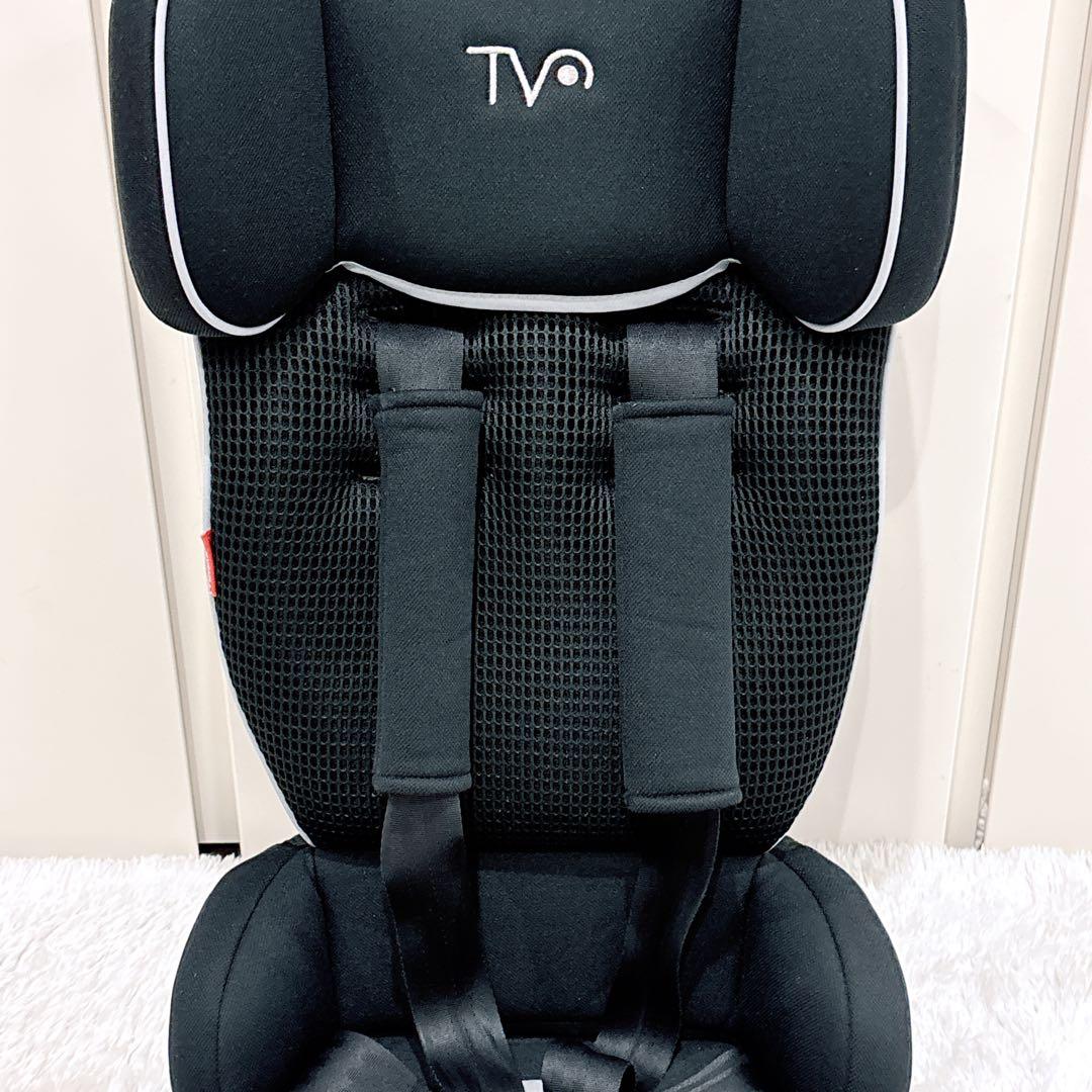 【美品】日本育児 トラベルベスト EC プラス ジュニアシート ブラック 黒