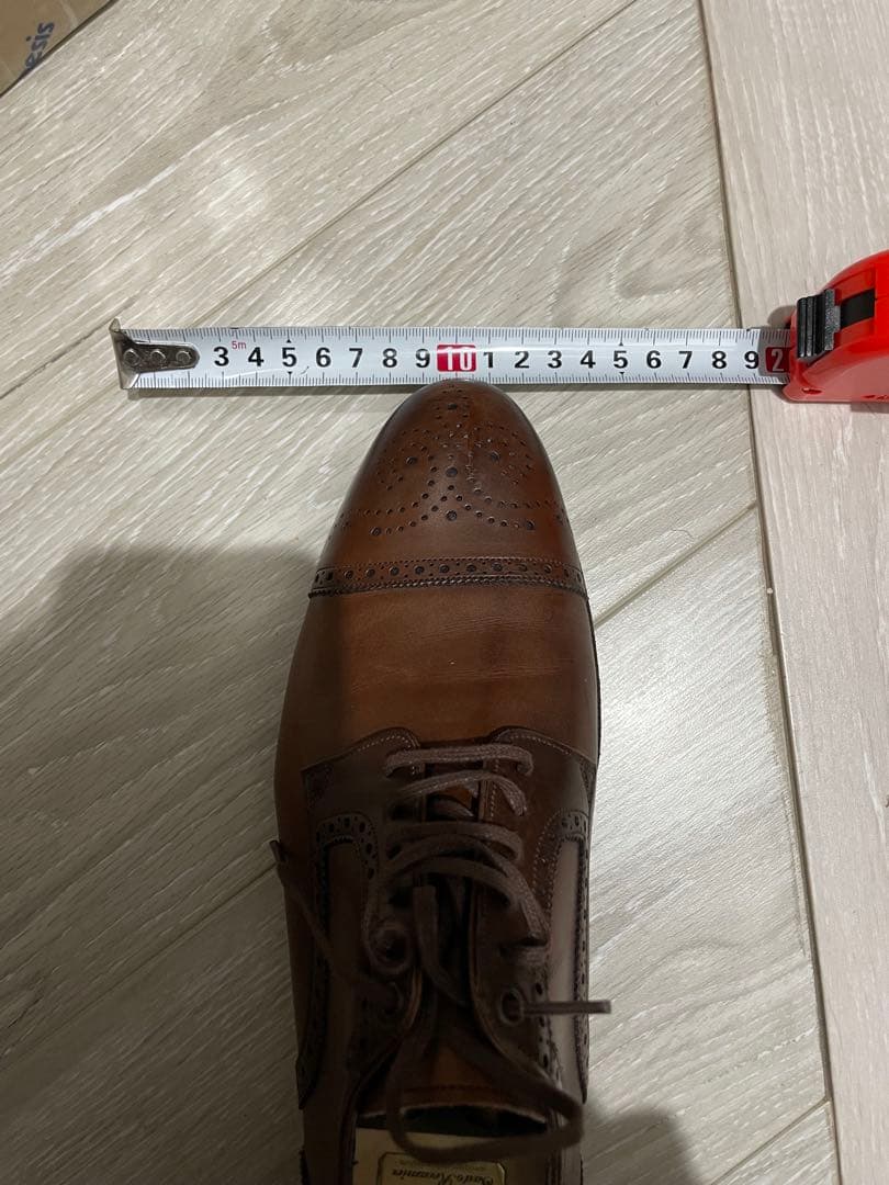 【サイズUK6】カルミナ　セミグローブ　ブラウン　ドレスシューズ　carmina