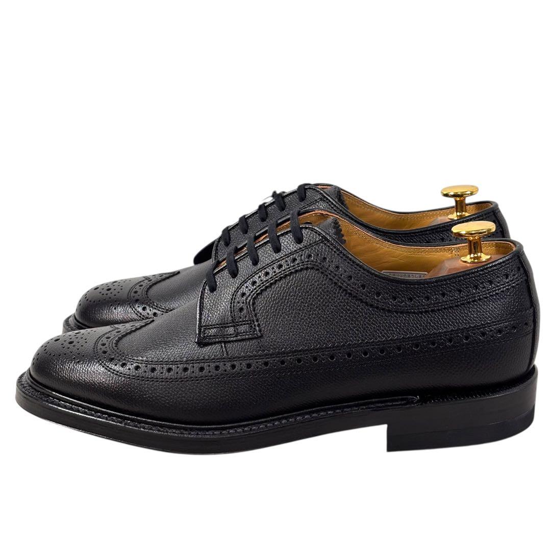 高級 リーガル 24 2235 インペリアルグレード ウイングチップ ブラック