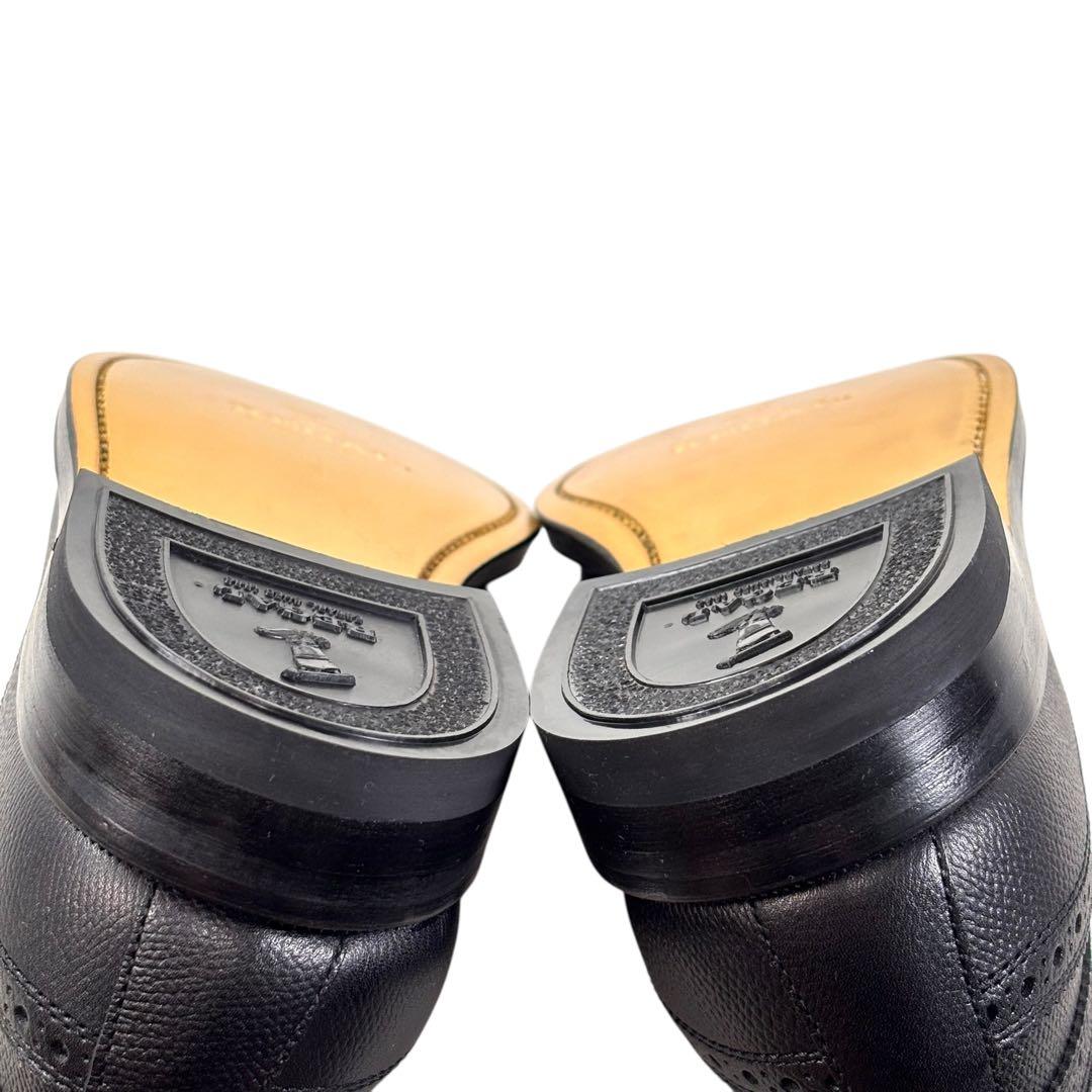 高級 リーガル 24 2235 インペリアルグレード ウイングチップ ブラック