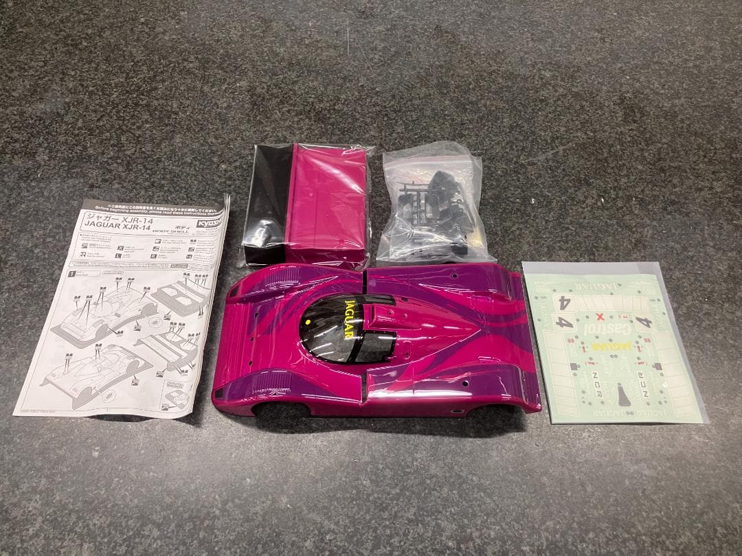 京商プラズマ Lm カーボンエディション ポルシェ 962C +スペアボディ3点