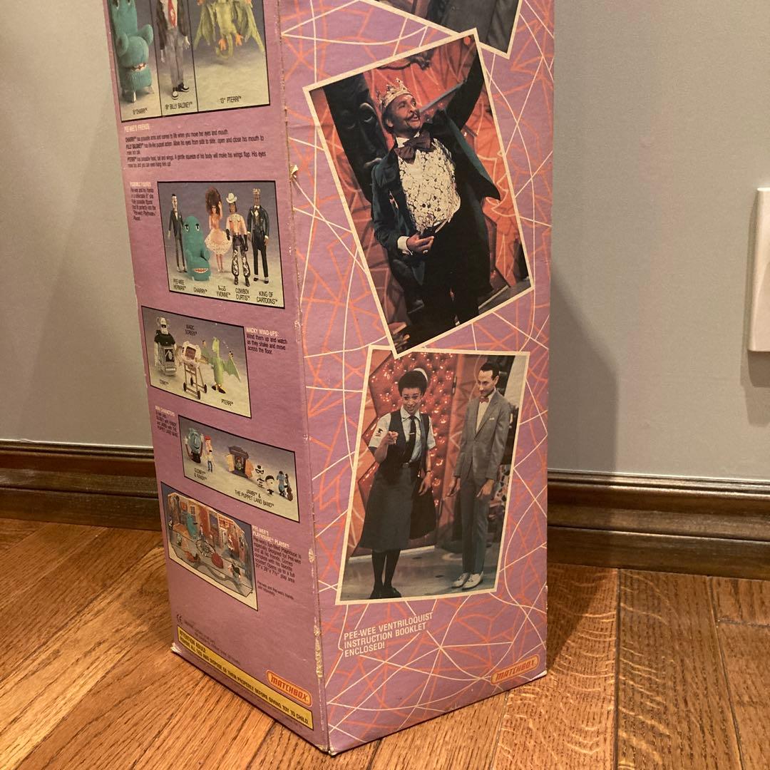 Rare! 80s PEE-WEE HERMAN MATCHBOX腹話術人形