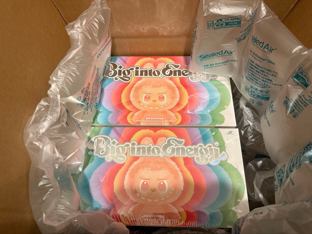 ぬいぐるみ LABUBU THE MONSTERS Big into Energy 2box Labubu The monsters Big into Energy Vinyl Plush Blind Box | Arttoy