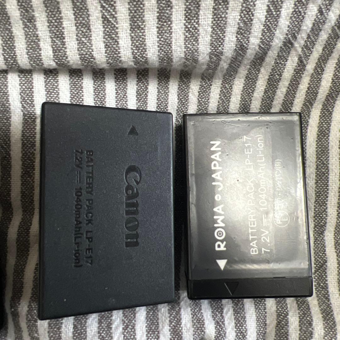 Canon EOS M5 セット/本体＋2本レンズ+バッテリー2つ+充電器｜