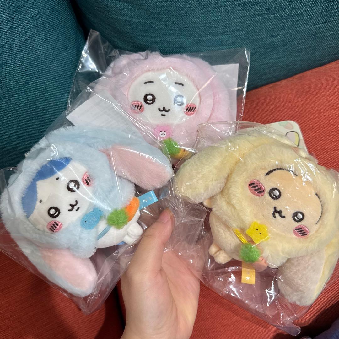 ちいかわ台湾台北店限定 ロップイヤーなマスコット 3隻 - メルカリ