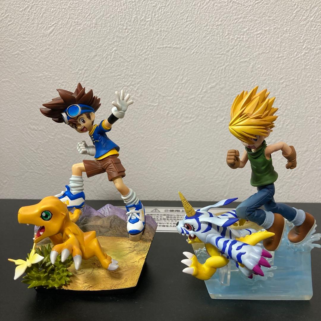 G.E.M デジモンアドベンチャー 八神太一&アグモン 石田ヤマト&ガブモン