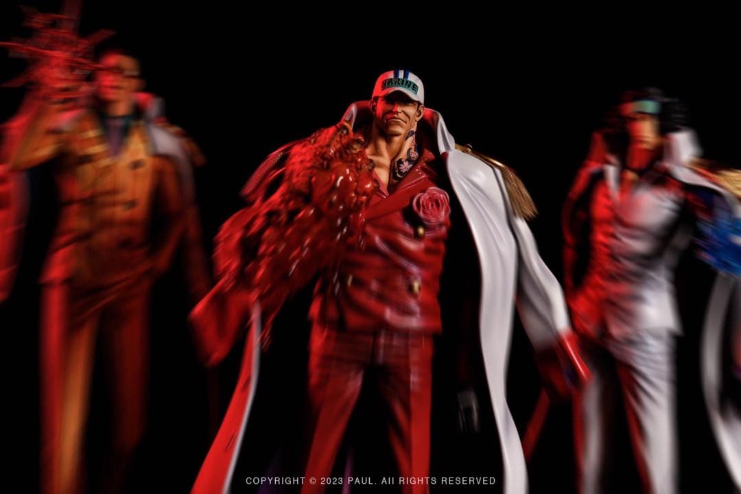 ワンピース 海軍本部大将 赤犬 サカズキ フィギュア ガレージキット