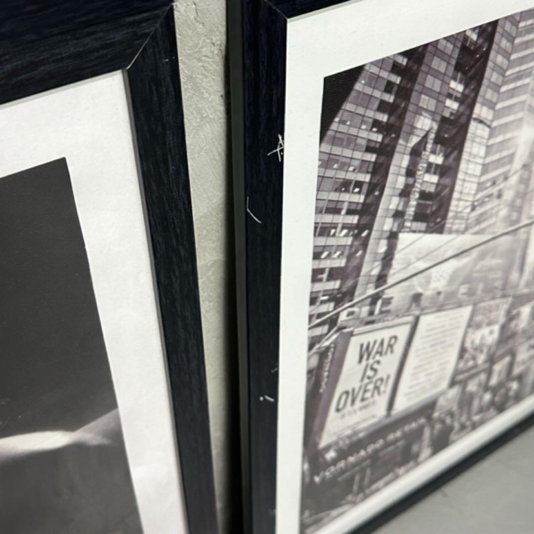 A3 ポスター アート 絵 額縁 フレーム付 一点物 店舗 展示品 6枚セット A3