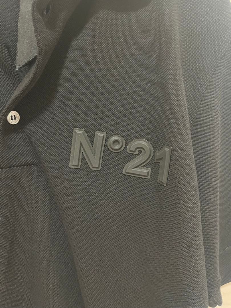 ★でこぽんさん専用★【未使用】　N°21 　レディースポロシャツ　ブラック