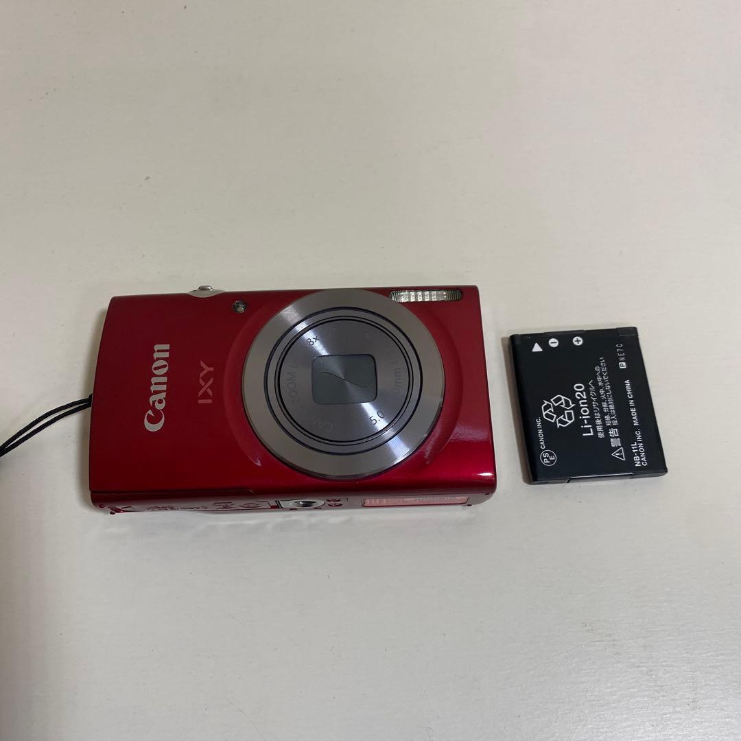 Canon IXY 160赤 コンパクトデジタルカメラ