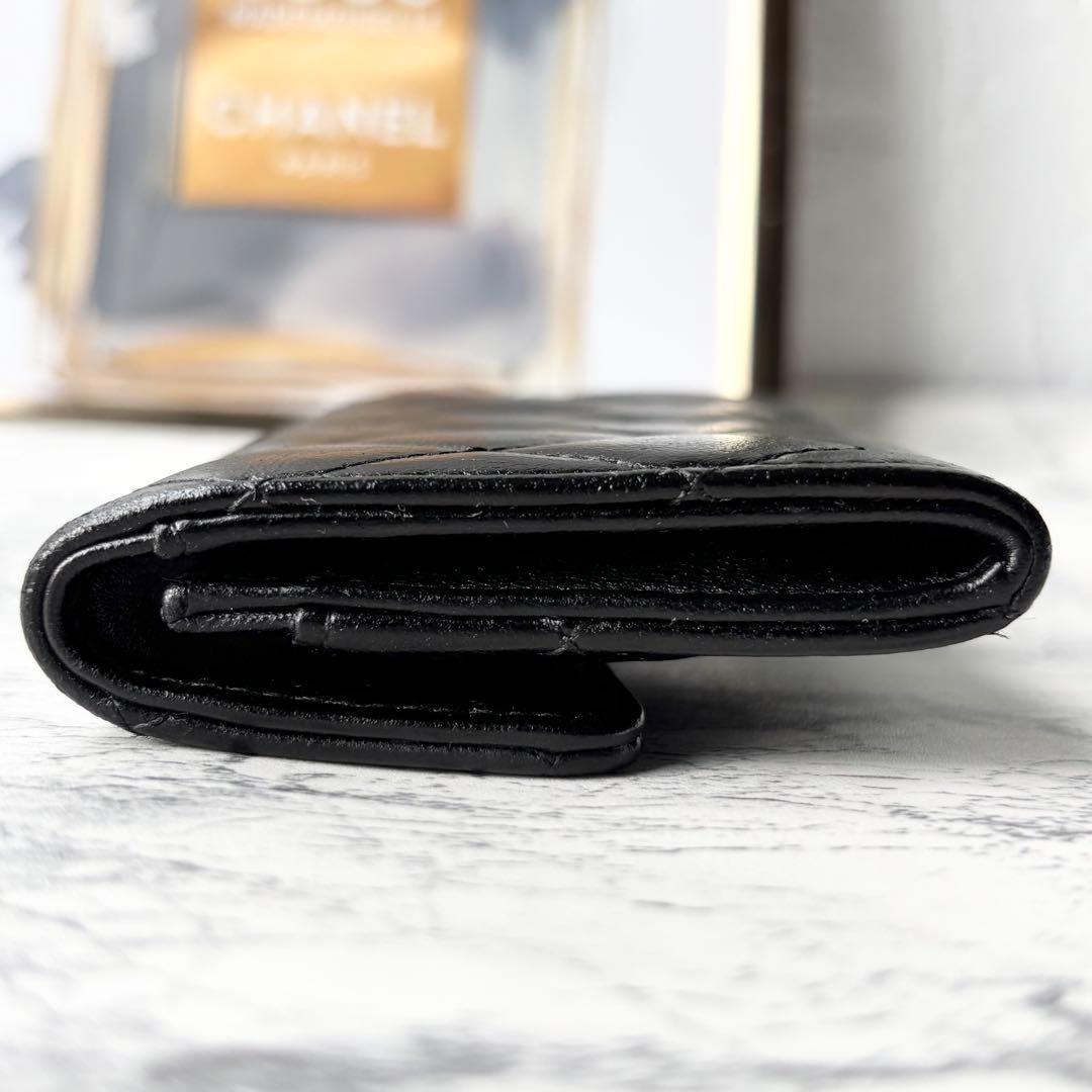 正規品❤️CHANEL マトラッセ　財布　カードケース　ケース　ミニ財布