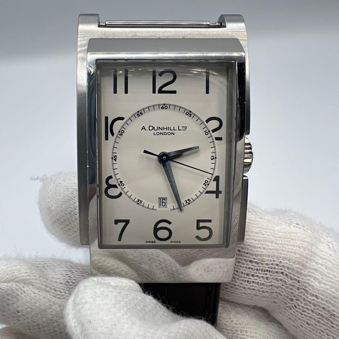 ダンヒル 腕時計 クォーツ シルバー