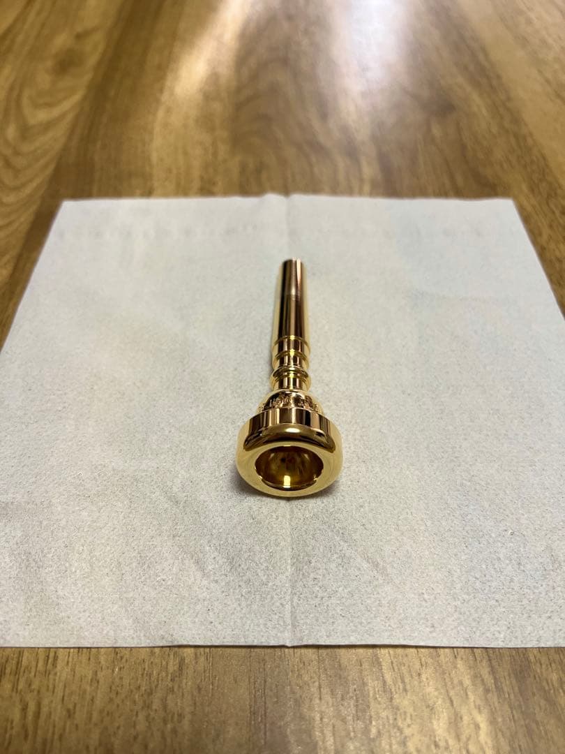 Bach 5C 金メッキ　トランペットマウスピース