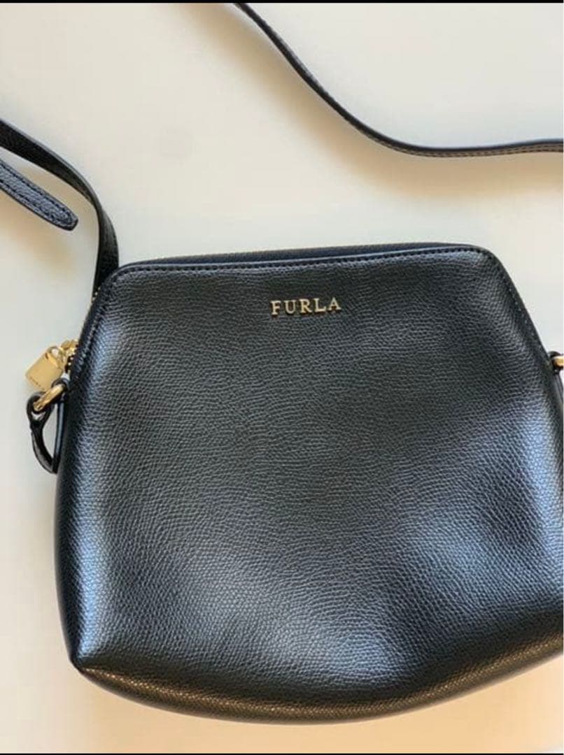 [美品] FURLA ボエム　ショルダーバッグ　ポーチ3点セット