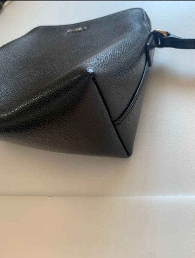 [美品] FURLA ボエム　ショルダーバッグ　ポーチ3点セット