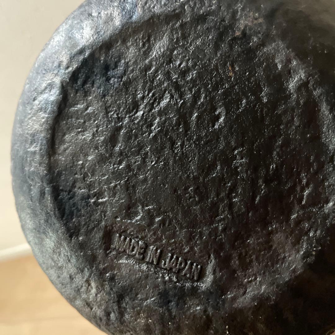 馬の浮彫り 鉄瓶 南部鉄器 馬 瑠璃 急須