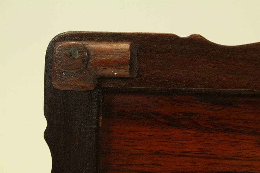 文房具 唐木 硯箱 二件(ZE403)