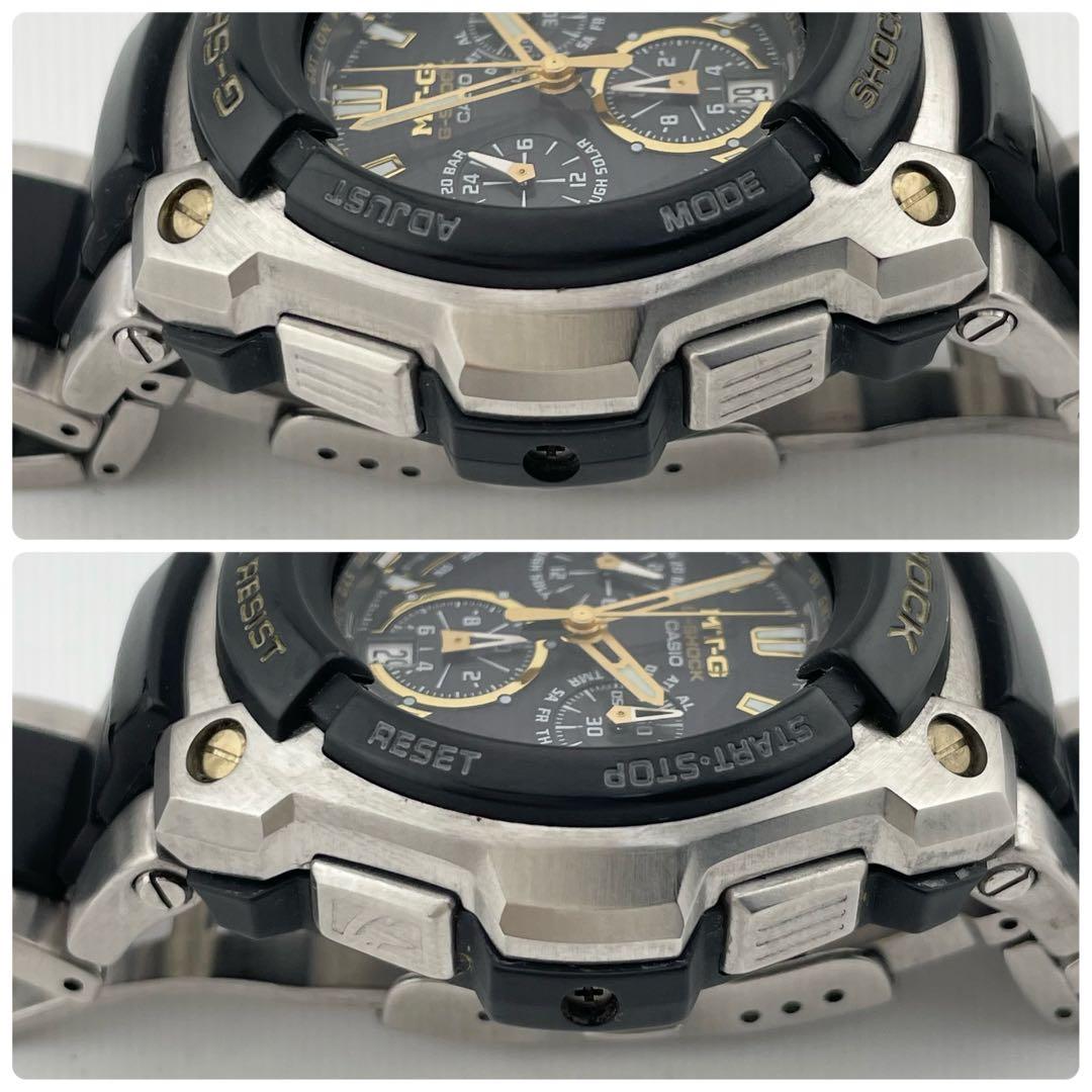 【稼働】カシオ　G-SHOCK 電波時計　腕時計　MTG-1000G メンズ