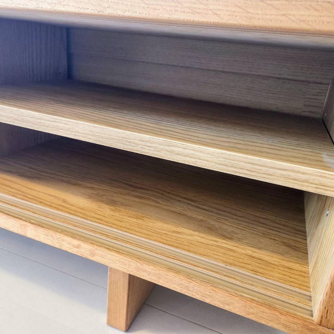 無印良品】 テレビボード AVボード テレビ台 オーク材 廃盤 幅150cm