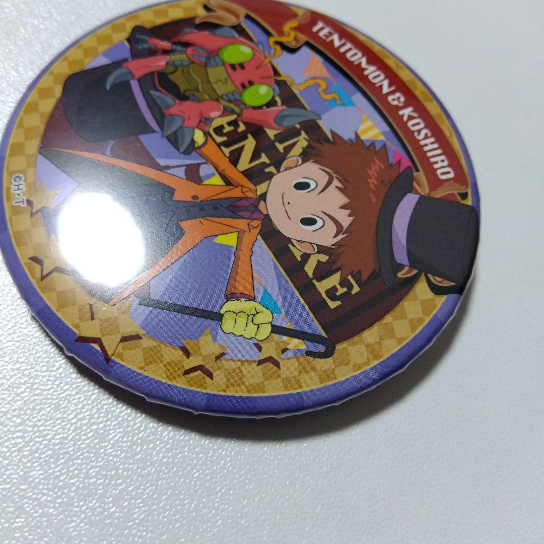 【デジモン】泉光子郎＆テントモン グラフアートショップ サーカス 缶バッジ