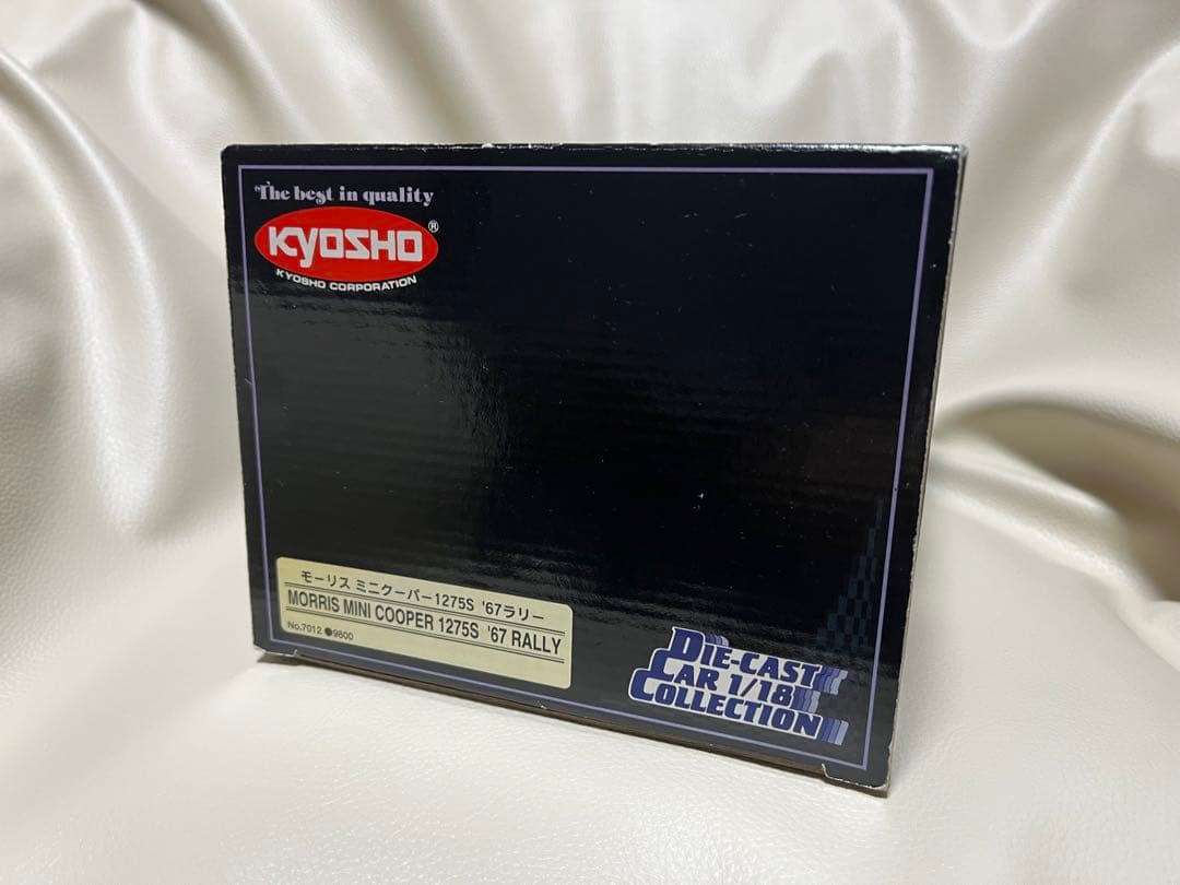 【希少絶版品!】ミニクーパー 1275S `67ラリー 京商 1/18 モーリス