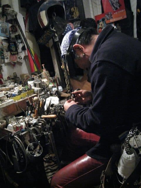 ベ*タ様 ストップライトスカルリング18金目21号　的を絞って生きろ！