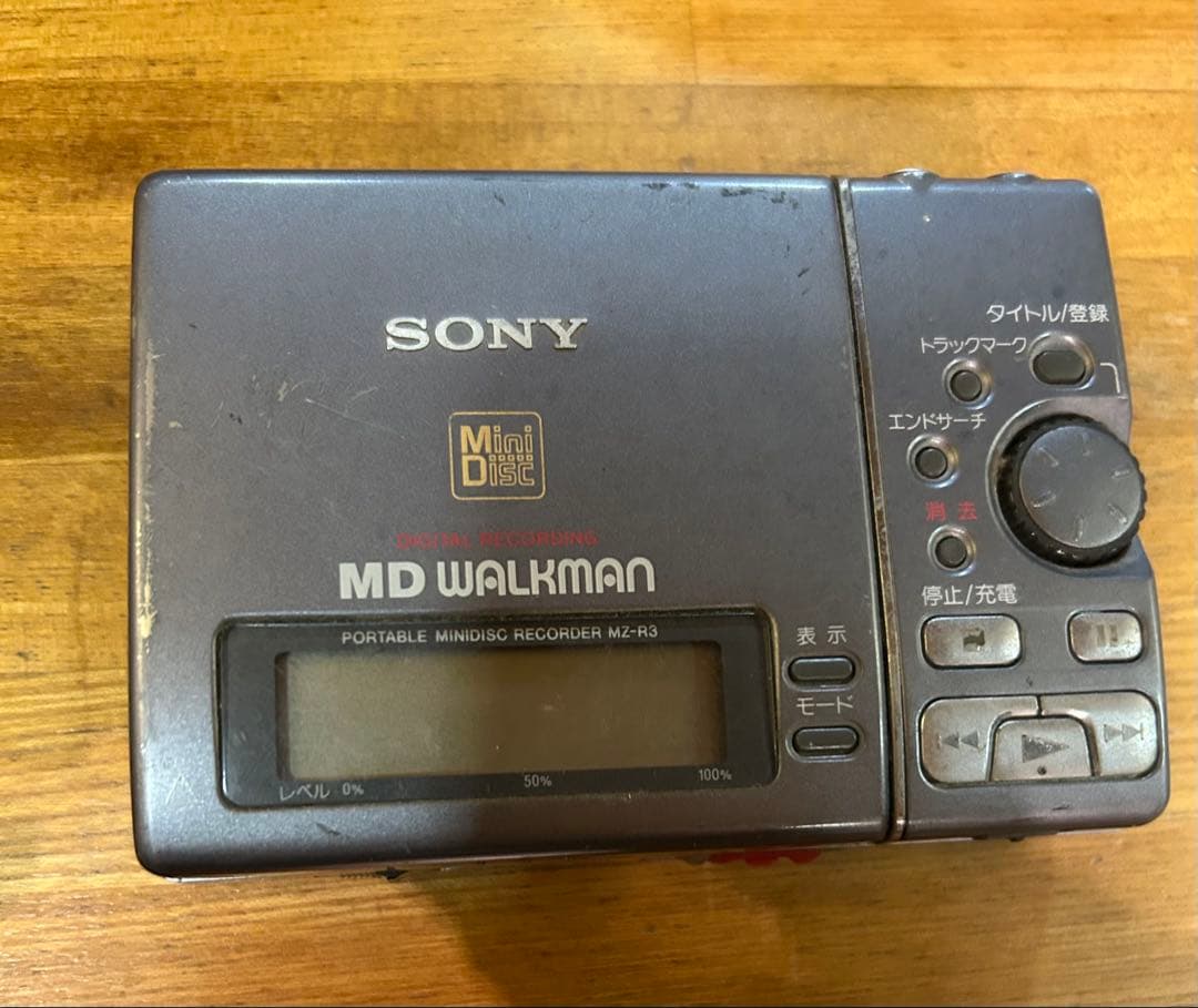 SONY MD WALKMAN ポータブルMDプレーヤーMZ-R3 - メルカリ