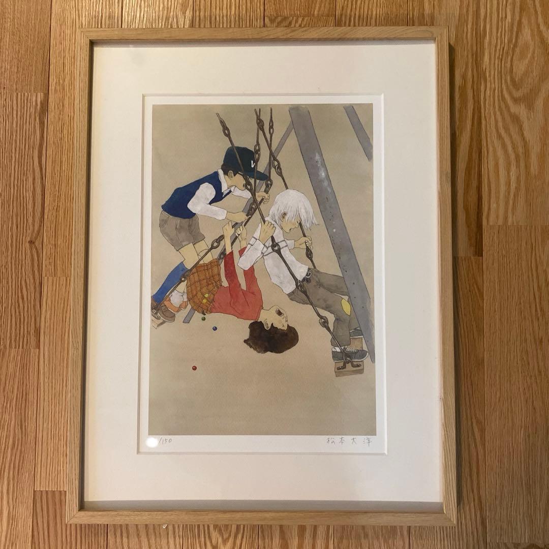 やなせたかし 版画 リトグラフ 1985(昭和60年) 超希少 メルヘン