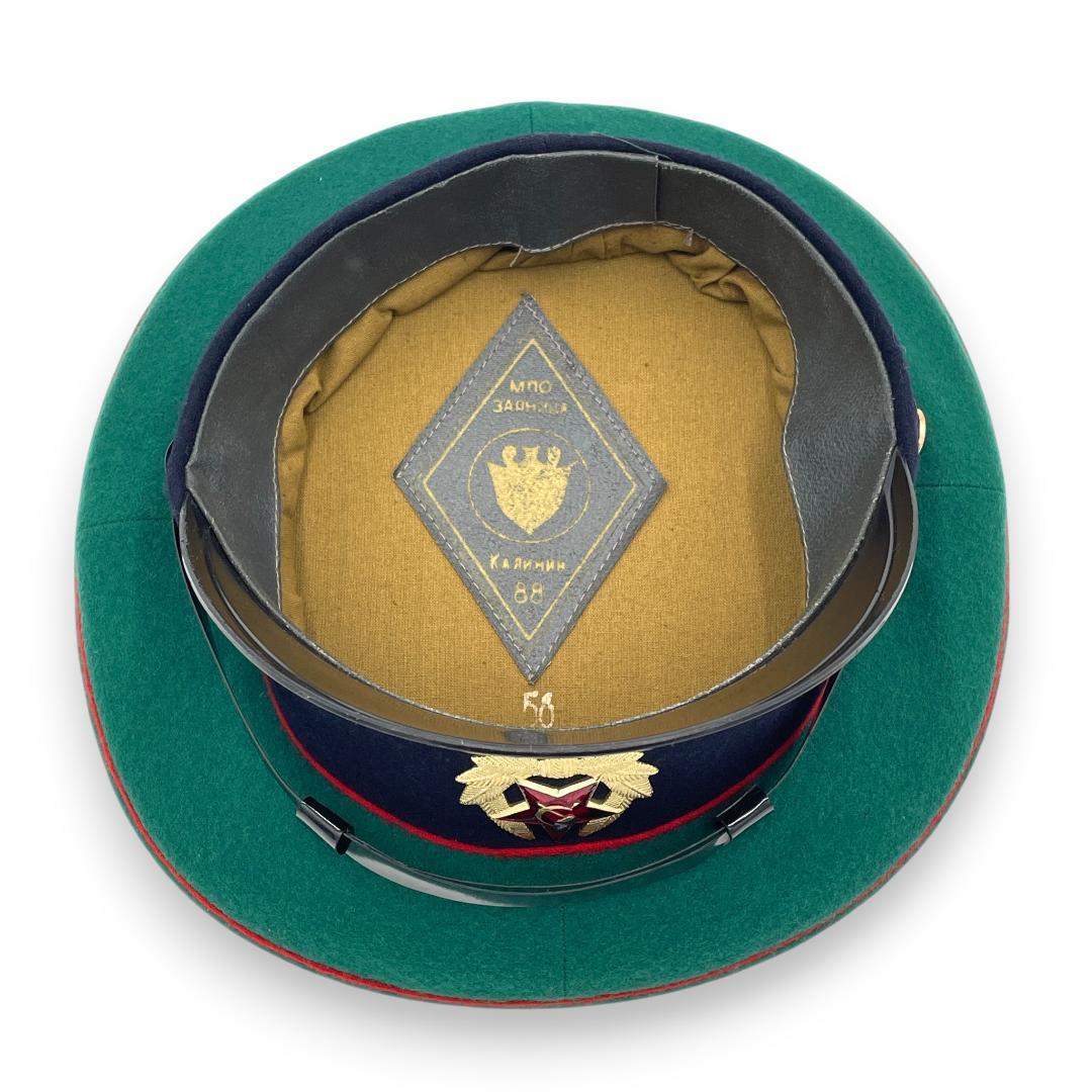レア】ソ連軍/ロシア国境警備隊の将官用バイザーキャップ