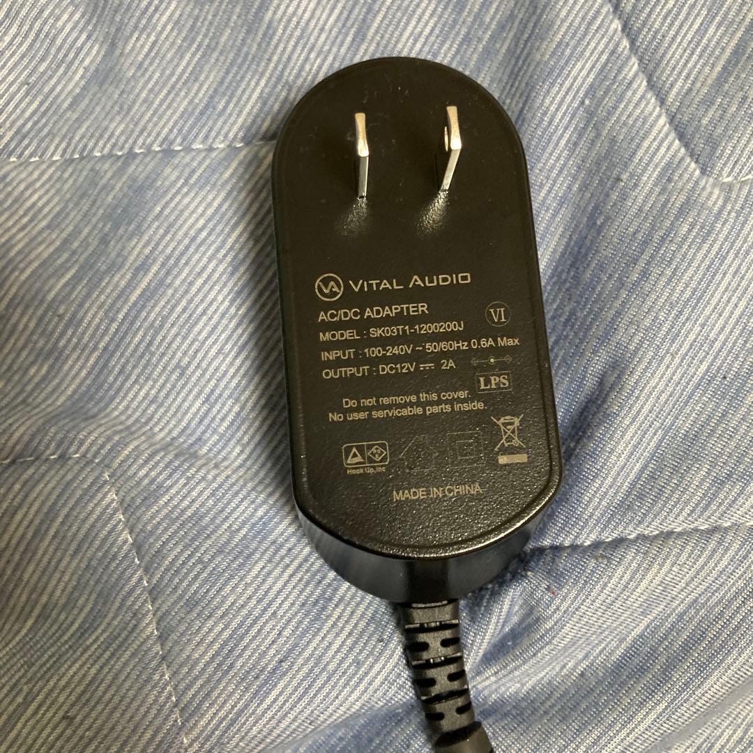 <動作確認済> VITAL AUDIO VA-08 MkII 専用acアダプタ付 動作確認済> VITAL AUDIO VA-08 MkII 専用acアダプタ付 動作確認済> VITAL